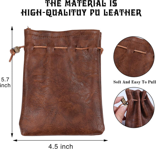 Brown PU Leather Bag